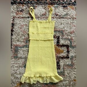 Love Tree Yellow Dress